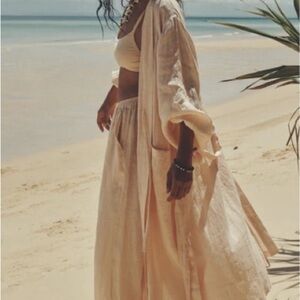 SPELL MAE LINEN ROBE